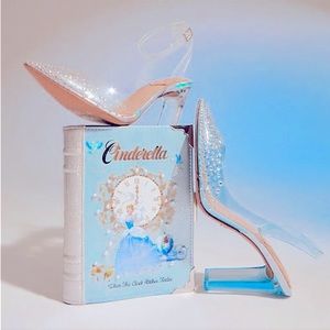 Disney x ALDO Cinderella Story Book 2 Clutch Pouch Crossbody Bag LE